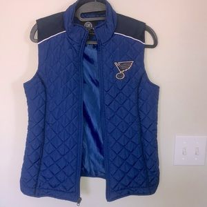St. Louis Blues Vest. Hockey Vest